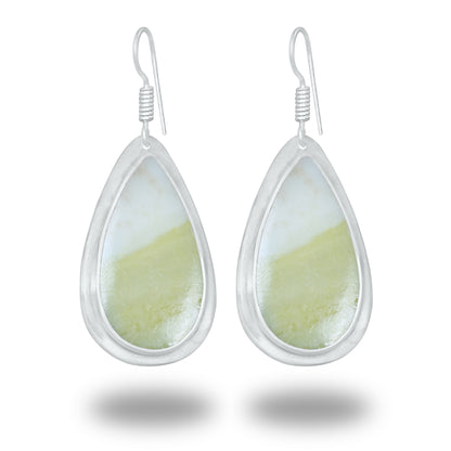 Boucles d'oreilles à crochet en pierres précieuses naturelles assorties, lot de gros boucles d'oreilles multi-cristal faites à la main pour femmes