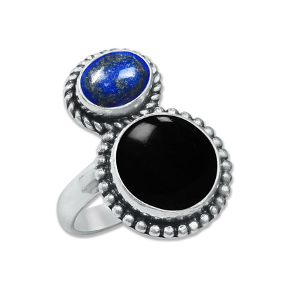 Multi-Stone Rings – Silver-Plated, Handmade, Boho Gemstone Combinations (US Sizes 6–10, Non-Adjustable) | Wholesale
