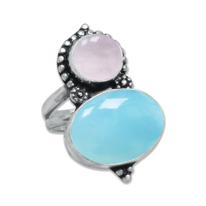 Multi-Stone Rings – Silver-Plated, Handmade, Boho Gemstone Combinations (US Sizes 6–10, Non-Adjustable) | Wholesale